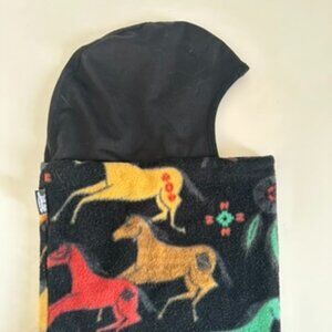 TURTLE FUR HORSE DESIGN BALACLAVA kids 5-10